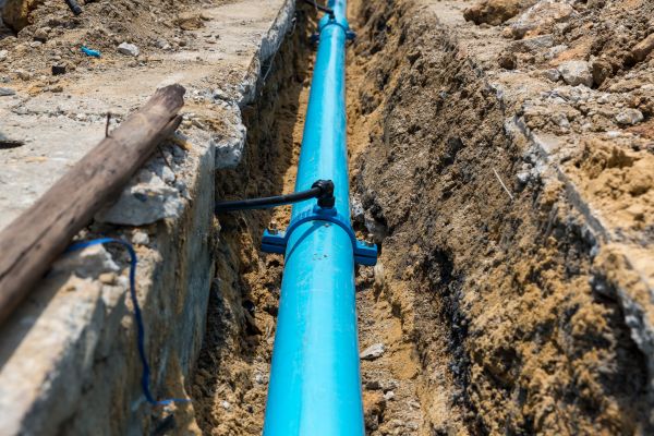 Water Main Installation in St Louis