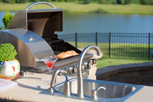 Outdoor Kitchen Plumbing in St Louis